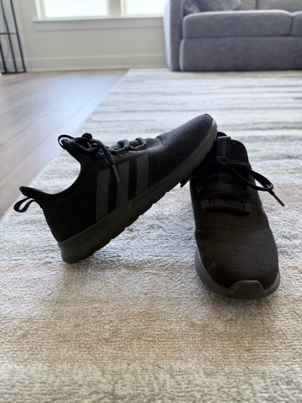 adidas Men's Black Athletic Running Shoes